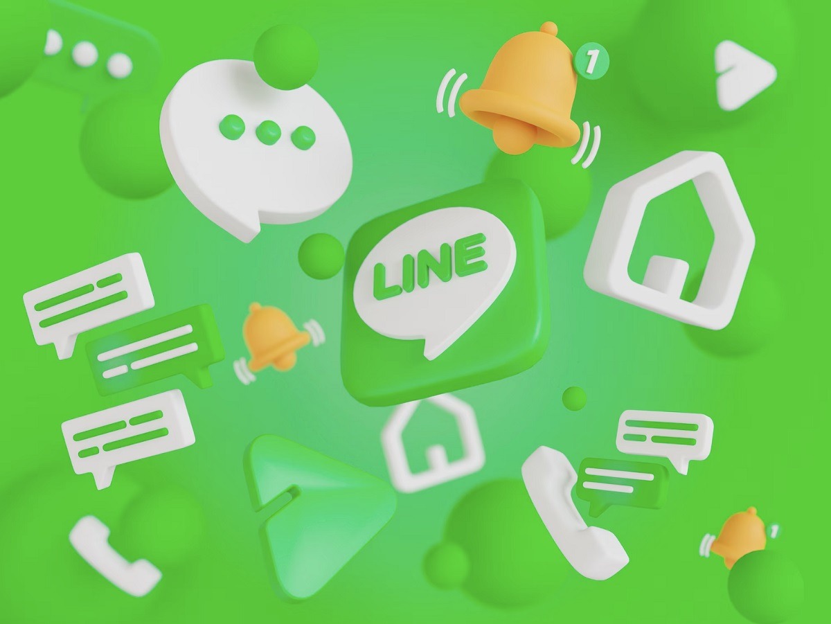 Line: A global app that's changing the way we socialize.